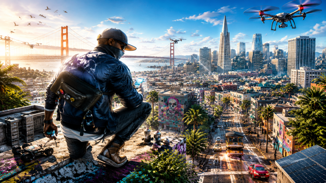 Watch Dogs 2 original game remake reference artwork 3