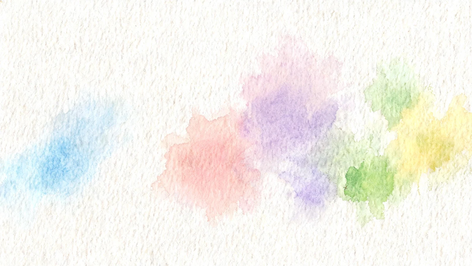 Wide-scene watercolor splash assets visual with strong foreground and background separation