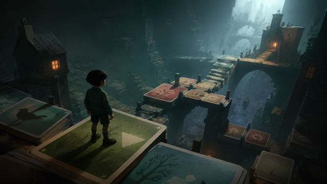 Where Cards Fall original game remake reference artwork 2