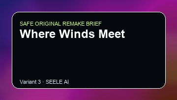 Where Winds Meet original game remake reference artwork 3
