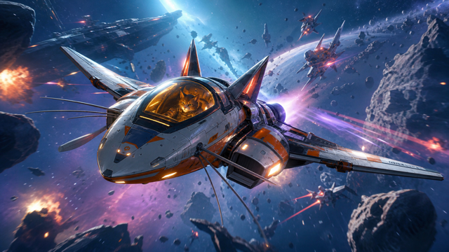 Whisker Squadron Survivor original game remake reference artwork 2
