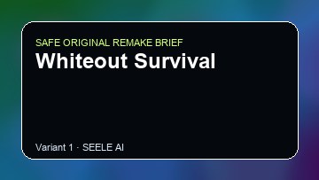 Whiteout Survival Patron DIY Game Maker preview