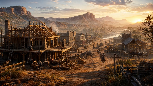 Wild West Dynasty original wild west dynasty custom game reference artwork 3