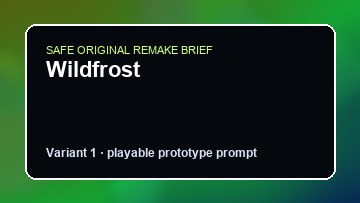 Wildfrost original wildfrost custom game reference artwork 1