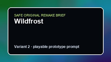 Wildfrost original wildfrost custom game reference artwork 2