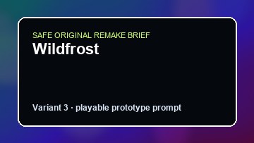 Wildfrost original wildfrost custom game reference artwork 3