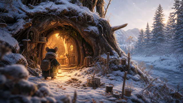 Winter Burrow original game remake reference artwork 1