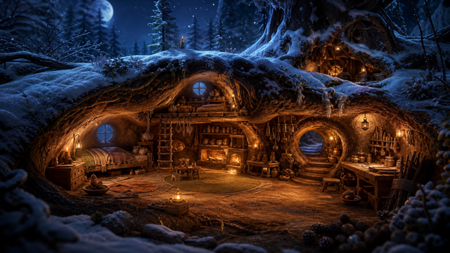 Winter Burrow original game remake reference artwork 3
