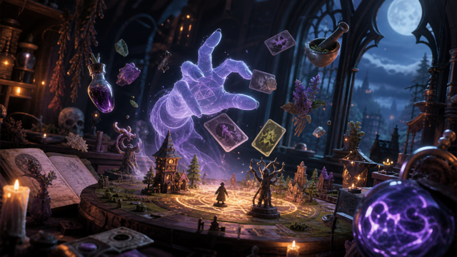 WitchHand original game remake reference artwork 3