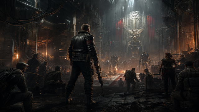 Wolfenstein II The New Colossus original wolfenstein ii the new colossus custom game reference artwork 3