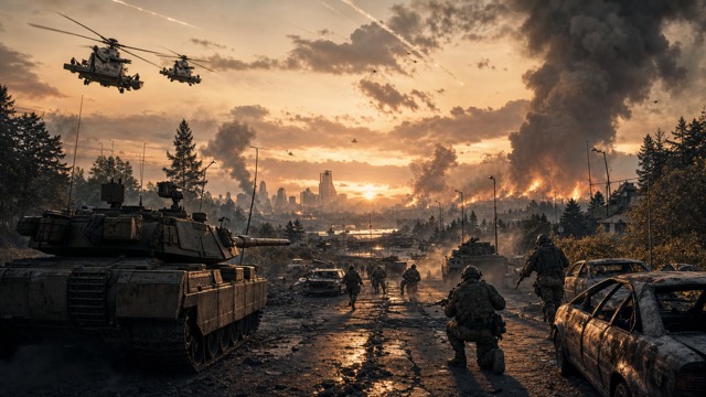 World in Conflict original world in conflict custom game reference artwork 1