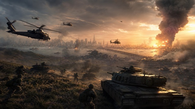 World in Conflict original world in conflict custom game reference artwork 3