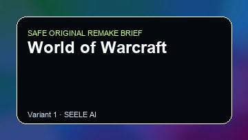World of Warcraft Patron DIY Game Maker preview