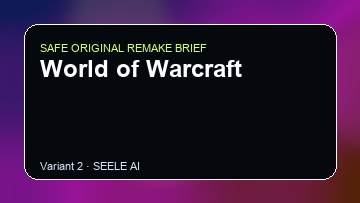 World of Warcraft original game remake reference artwork 2