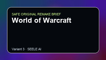 World of Warcraft original game remake reference artwork 3
