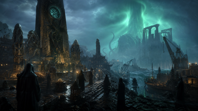 Worshippers of Cthulhu original game remake reference artwork 1