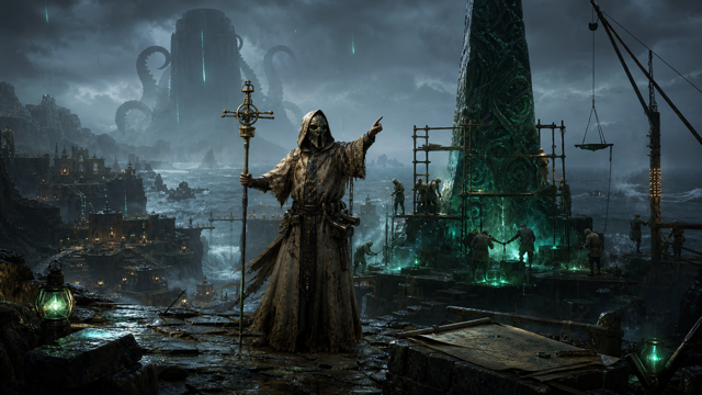 Worshippers of Cthulhu original game remake reference artwork 2