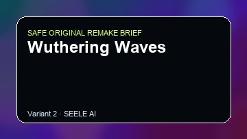 Wuthering Waves original game remake reference artwork 2