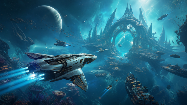 X4 Foundations Kingdom End original game remake reference artwork 1