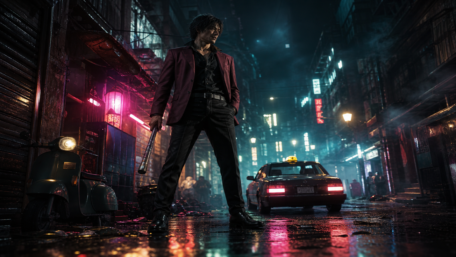 Yakuza Like a Dragon original game remake reference artwork 2