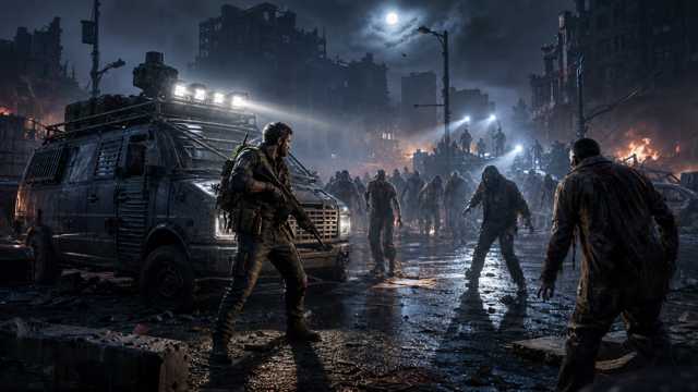 Yet Another Zombie Survivors original game remake reference artwork 2