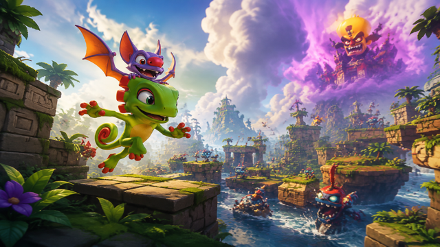 Yooka Laylee and the Impossible Lair Game Customer Remake preview