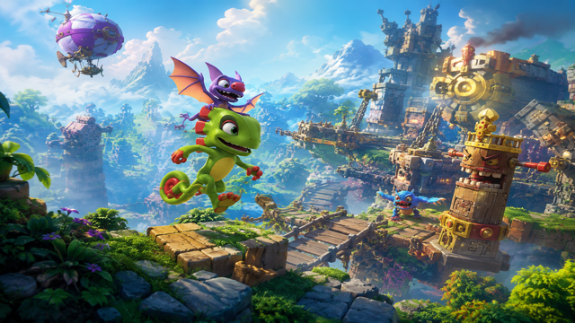 Yooka Laylee and the Impossible Lair original game remake reference artwork 3