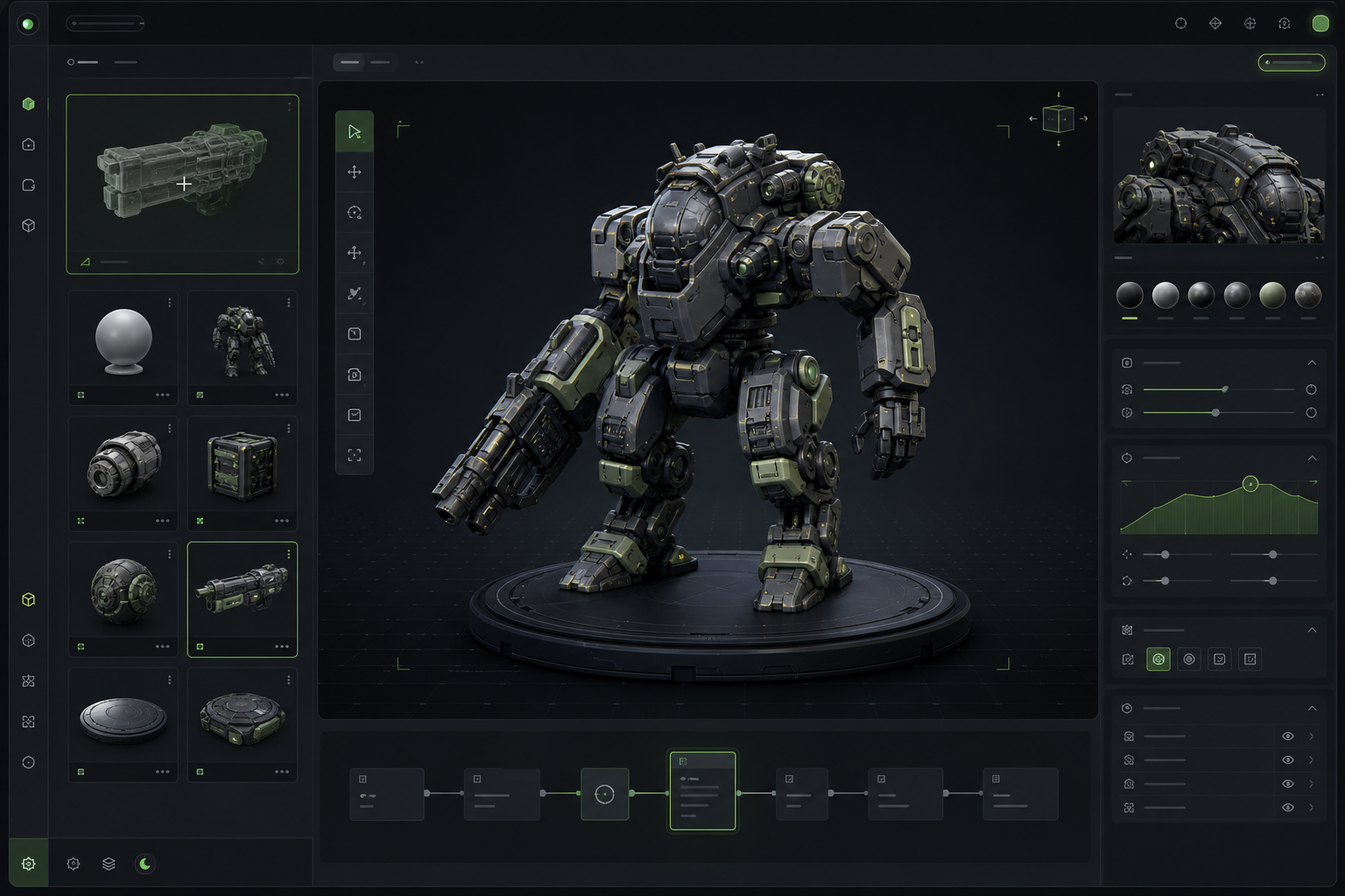 Model Editor workflow preview